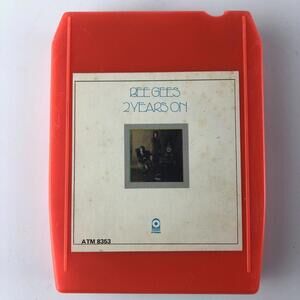 Bee Gees 2 Years On 8 Track Rare Orange Atm 8353 ATCO 8